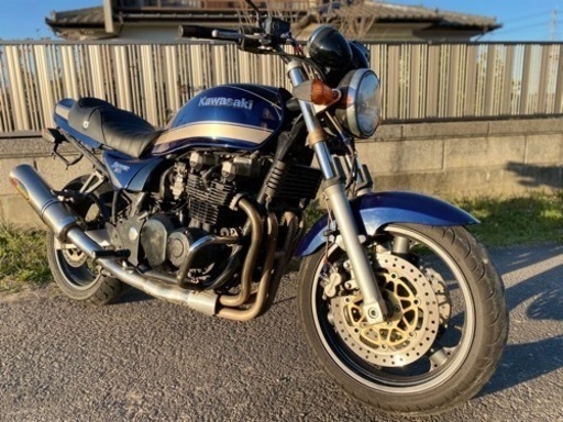 ☆車検付き.Kawasaki.ZR750.タイガーカラー☆プラグ・シートなど新品交換^_^ゼファー750仕様☆