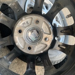 155/65R13BS VRXスタッドレスタイヤアルミ4本