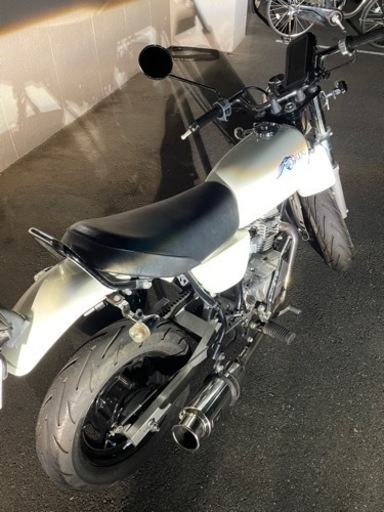 ホンダ　エイプ50 車体　パールホワイト　バイク　中古　カスタム　50cc 大阪
