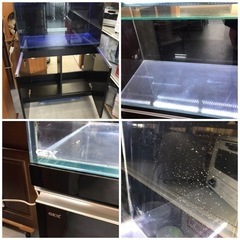 終了※一体型！？ 大型 水槽 GEX 高さ125(45)×90×40(cm)
