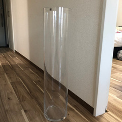 大きい花瓶　フラワーベース　特大　IKEA ガラス　枝物