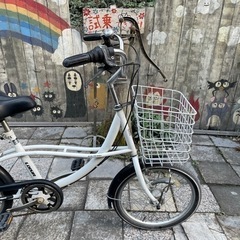 【3033】ミニベロ　20インチ　17,100円（防犯・税込）