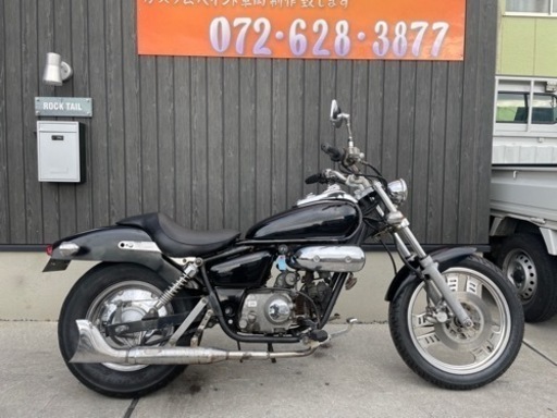 ★18万円！マグナ50 ホンダ　マグナ　AC13 マフラーカスタム！アメリカン