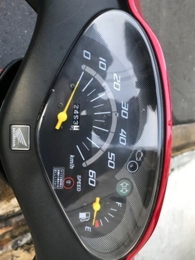売約済】Honda Dio AF68 赤 冬でも原付でおでかけ！ 売約済】Honda Dio