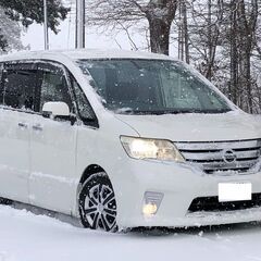 【車検満タン】H24/セレナ/4WD/ハイウェイスター/両側パワ...