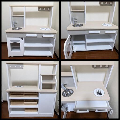 木製キッチン（おままごと）セット　cook \u0026 store Core plus