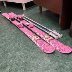 スキー板 ストック セット 子供 女の子 スポーツ用品 札幌 東区