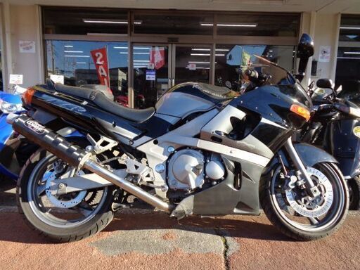 カワサキ（ＫＡＷＡＳＡＫＩ） 車名　NO.4582　ＺＺＲ４００　Ｎ型　水冷４サイクル１６バルブ４気筒エンジン　ＳＰ忠男スーパーコンバットカーボンマフラー　ブラック＆グレー　☆彡 カワサキ（KAWASAKI） 車名 NO.4582 ZZR400 N型 水冷4