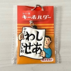 ハイタイド ラバー製キーホルダー ラバーキーホルダー 習字