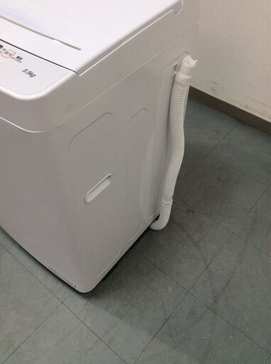 （12/19受渡済）JT5925【Hisense/ハイセンス 5.5㎏洗濯機】極美品 2021年製 HW-K55E 家電 洗濯 簡易乾燥付 − 宮城県