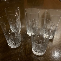 ガラスコップ　5個
