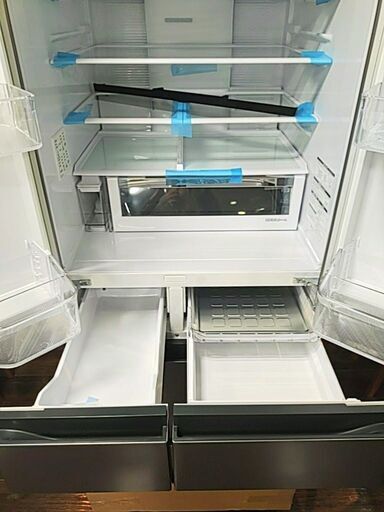 【未使用・22年式】日立 冷蔵庫 567L ブラストモーブグレー