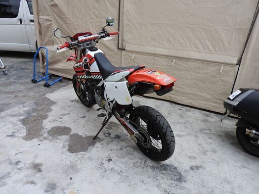 【ご成約】ＣＲＭ２５０Ｒ　モタード仕様　エンジン実動、軽整備済み、カスタムベースにいかがでしょうか？ ご成約】CRM250R モタード仕様 エンジン実動、軽整備済み