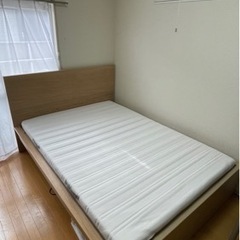 *値下げ　IKEA MALM 140*200 ベッドフレーム