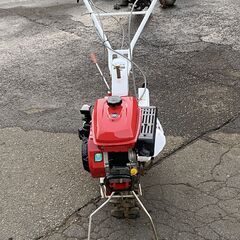 使われてた動作品 マメトラ 4.2馬力 一輪耕運機 ダブルタイヤ仕様 