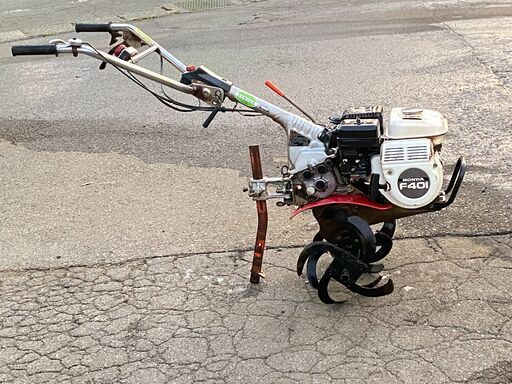 現物確認 初期不良対応OK 整備済 ナタ爪程度良く 仕事率大 移動輪付 ホンダ パンチ 4馬力 耕運機 F401 前2後1速 取説も見れる 現物確認 初期不良対応OK 整備済 ナタ爪程度良く 仕事率大 移動輪付