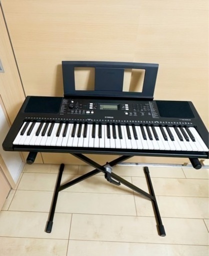 【新品同様】YAMAHA PSR-E363 スタンド付き