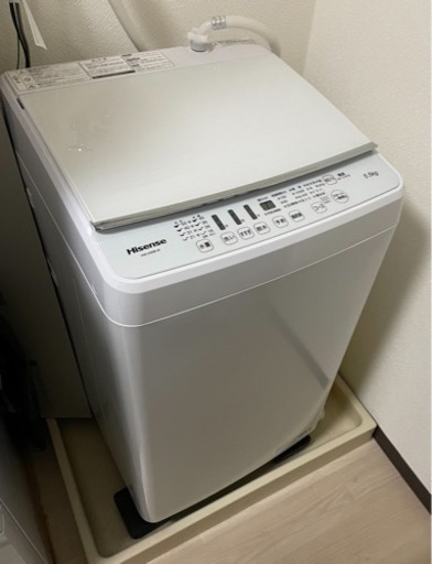 洗濯機　ハイセンス　HW-G55B-W 2021年製