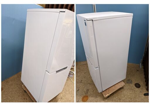 高年式】2021年製 SHARP ノンフロン冷凍冷蔵庫 152L SJ-GD15G-W 2ドア