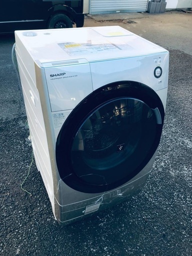 ♦️EJ1704番SHARPドラム式電気洗濯乾燥機 【2013年製】