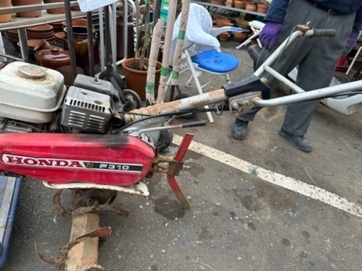 ホンダ　耕うん機　可動OK