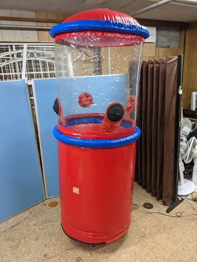 【動作品】エアー抽選機 おまけ付き【現状品】①