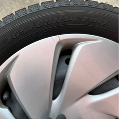 スタッドレス　4本ホイールセット　　165/65/R14