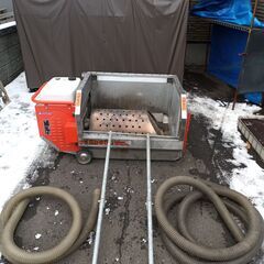 値下げ！アベテック 融雪機 ママさんダンプスロープ、排水ホース付き