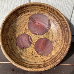 焼き物 噐 生け花・メダカ鉢
