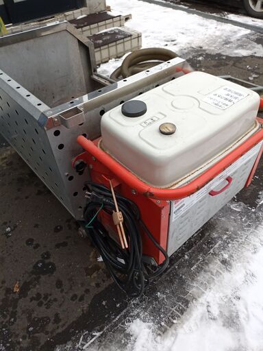 移動式融雪機 AVTEC アベテック アポロ AST-101B スロープ 排水ホース付き 除雪 排雪 AC100V50Hz （燃焼確認済み 中古）