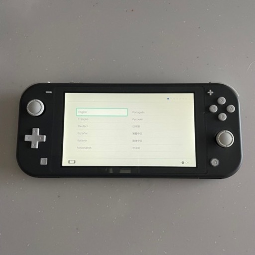 任天堂　スイッチライト（グレー）