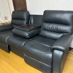 予定者様決まりました　美品　ニトリ　電動リクライニングソファー　...