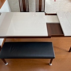 12/17限定　ダイニングテーブル　椅子セット　⓷ 12/17限定 ダイニングテーブル 椅子セット ⓷