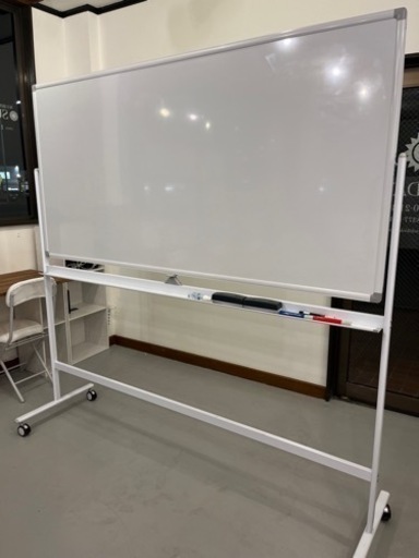 ホワイトボード1800×900 ホーロー　ほぼ新品　半額