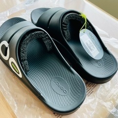 【美品】サンダル OOFOS/ウーフォス OOAHH SPORT...