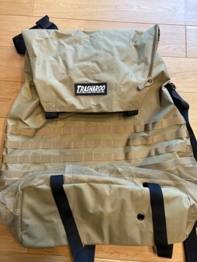 トラッシャルーバック Trasharoo タンカラー 背面タイヤ トラッシャ