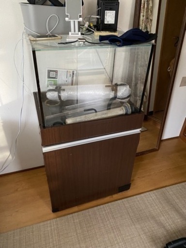 オーバーフロー水槽　60x45