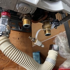 瞬間湯沸器　リンナイ　2021年製　都市ガス　ガス会社でのチェック済み