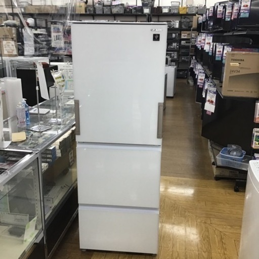 #L-71【ご来店頂ける方限定】SHARPの3ドア冷凍冷蔵庫です