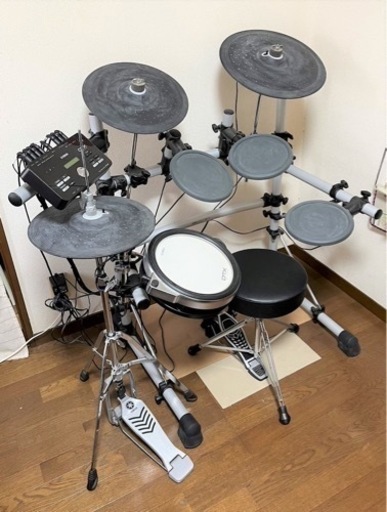 YAMAHA 電子ドラム〔DTX502 XP100SD〕取扱説明書・椅子つき - 打楽器 