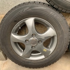 スタッドレスタイヤ アルミ付 13インチ 4本