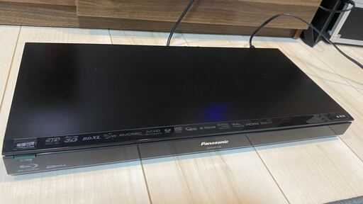 【動作確認済】Panasonic DIGA HDD搭載ハイビジョンブルーレイディスクレコーダー 500GB ブラック DMR-BRT220-K