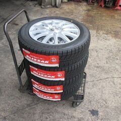 送料込み◇新品スタッドレス　ブリヂストン　155/65R14　軽自動車 ☆155/65R14 軽自動車 ブリヂストン スタッドレスタイヤ アルミ付き