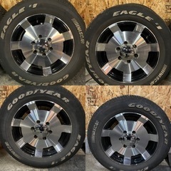 タイヤ&アルミセット デイトナ ユーロ 16×7J +38 225/60-16 GOODYEAR eagle #1 nascar