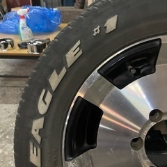 タイヤ&アルミセット デイトナ ユーロ 16×7J +38 225/60-16 GOODYEAR eagle #1 nascar