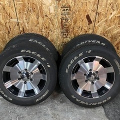 タイヤ&アルミセット デイトナ ユーロ 16×7J +38 225/60-16 GOODYEAR eagle #1 nascar