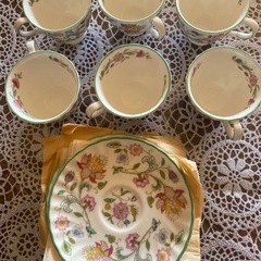 英国製Minton,Haddon Hall,６人テイーセット