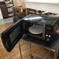 S763 アイリスオーヤマ オーブンレンジ 15L ターンテーブル ヘルツフリー 全国対応 レンジ~600W オーブン~200℃ グリル~1300W 発酵機能 自動メニュー8種 トースト  ブラック MO-T1501-B ⭐動作確認済 ⭐クリーニング済 S763 アイリスオーヤマ オーブンレンジ 15L ターンテーブル ヘルツ