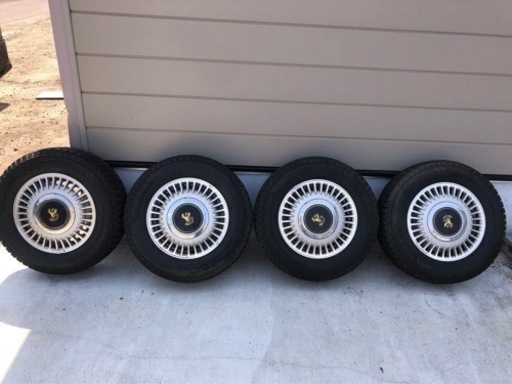 センチュリー純正ホイール スタッドレス付き 本当に早い者勝ち！現行