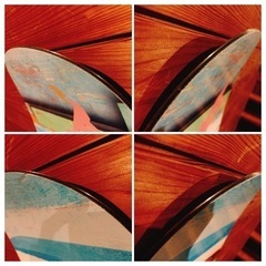 スノーボード　板　moss HU90 43.0